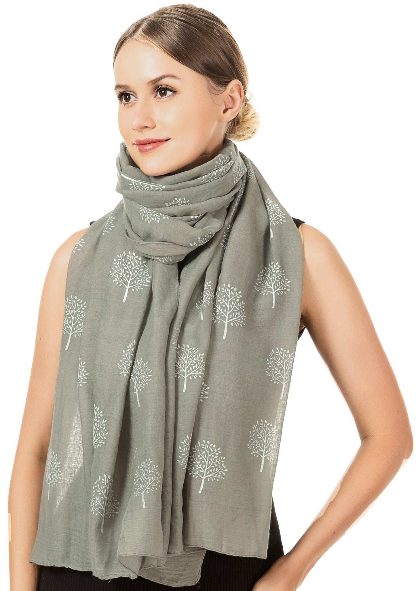 World of Shawls Mulberry Tree Scarf Shawl Wrap Soft Warm