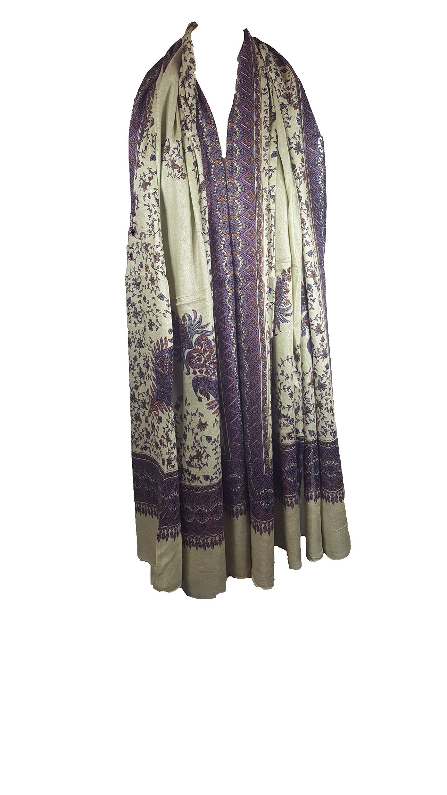 World of Shawls Eye-Catching Ladies Large Scarf Wrap Shawl Floral Paisley Print Design Pashmina. Extremely Soft and Warm. 12 Colours.