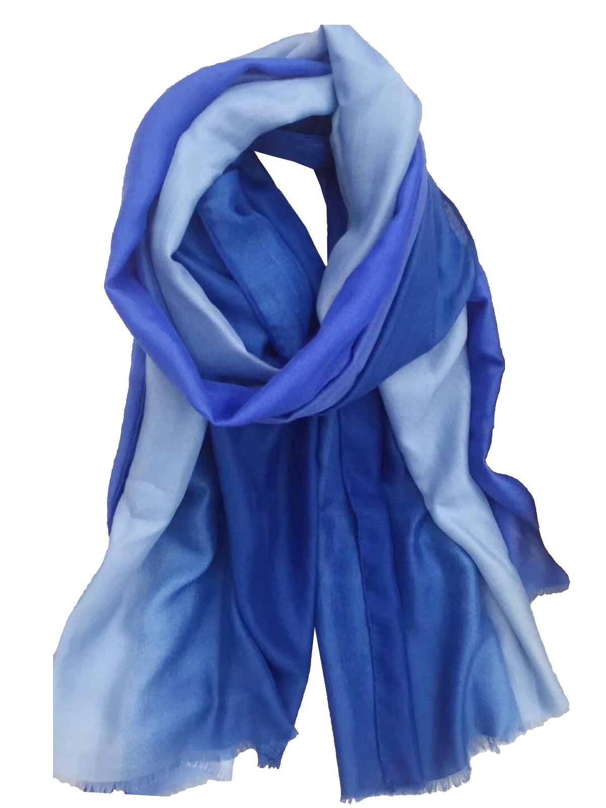 World of Shawls Winter Collection Ombre Silky Scarf/Shawl/Wraps Occasion Wedding Party Casual