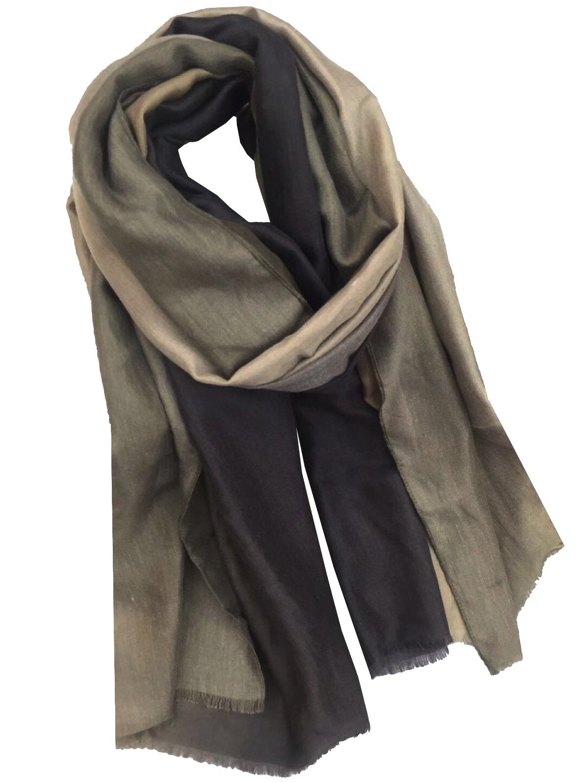 World of Shawls Winter Collection Ombre Silky Scarf/Shawl/Wraps Occasion Wedding Party Casual