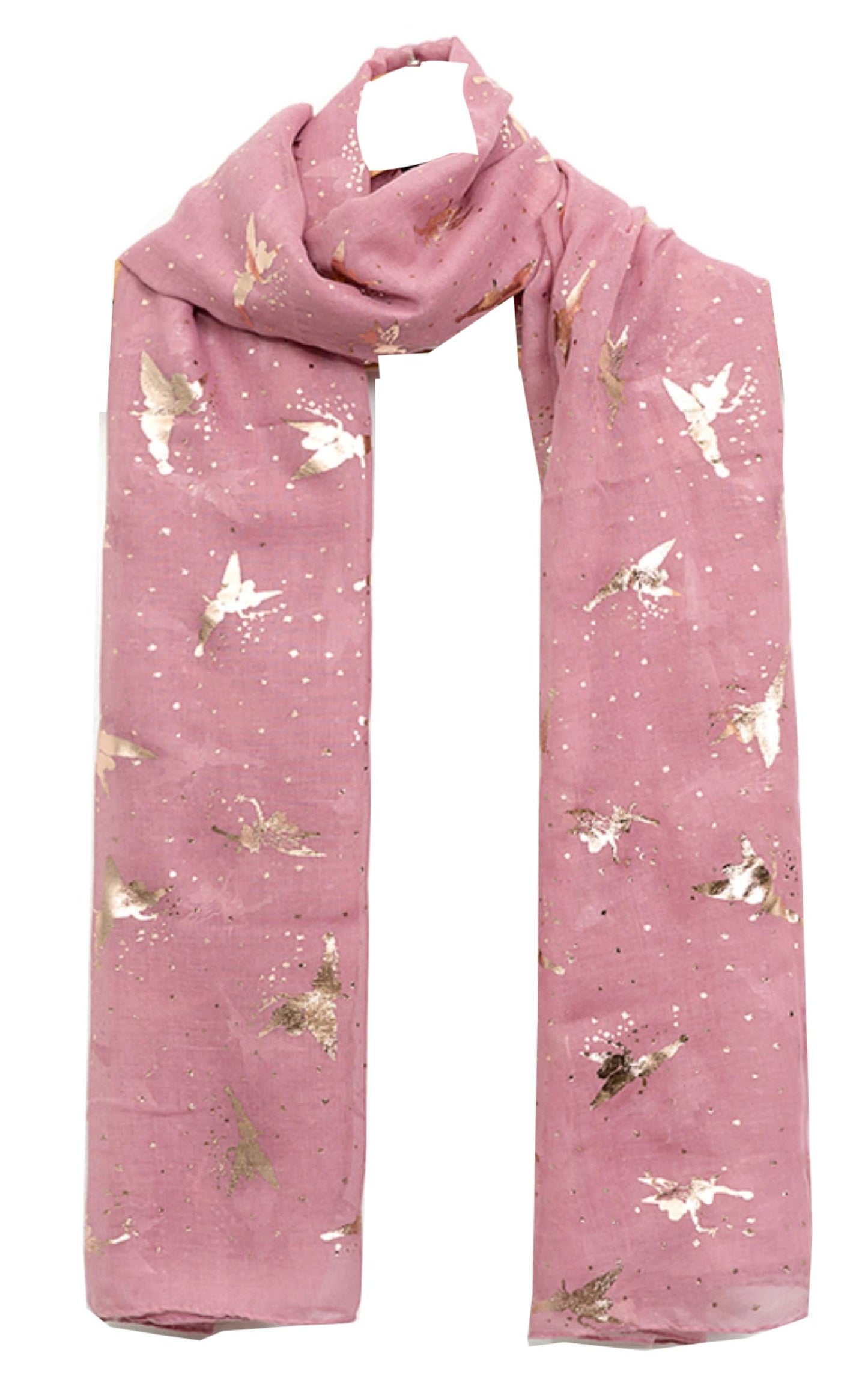 World of Shawls New Ladies Womens Glitter Foil Sparkle Print Scarf Scarves