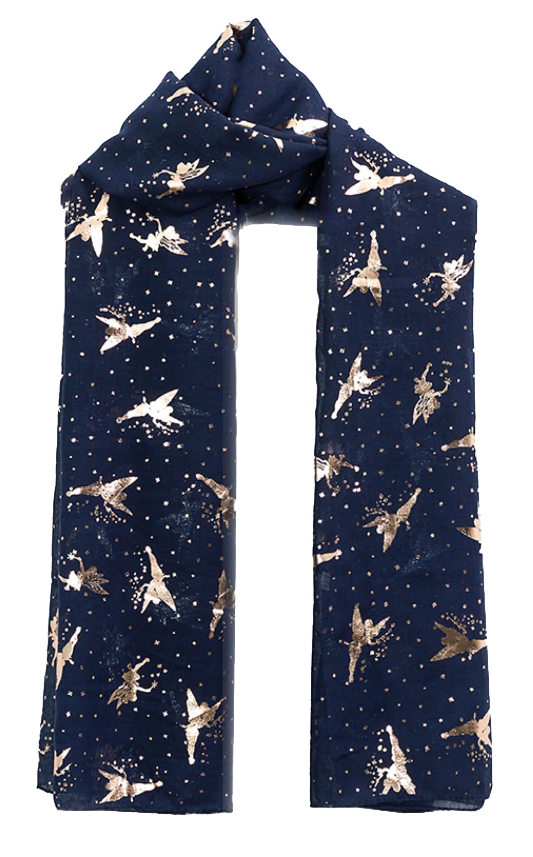 World of Shawls New Ladies Womens Glitter Foil Sparkle Print Scarf Scarves