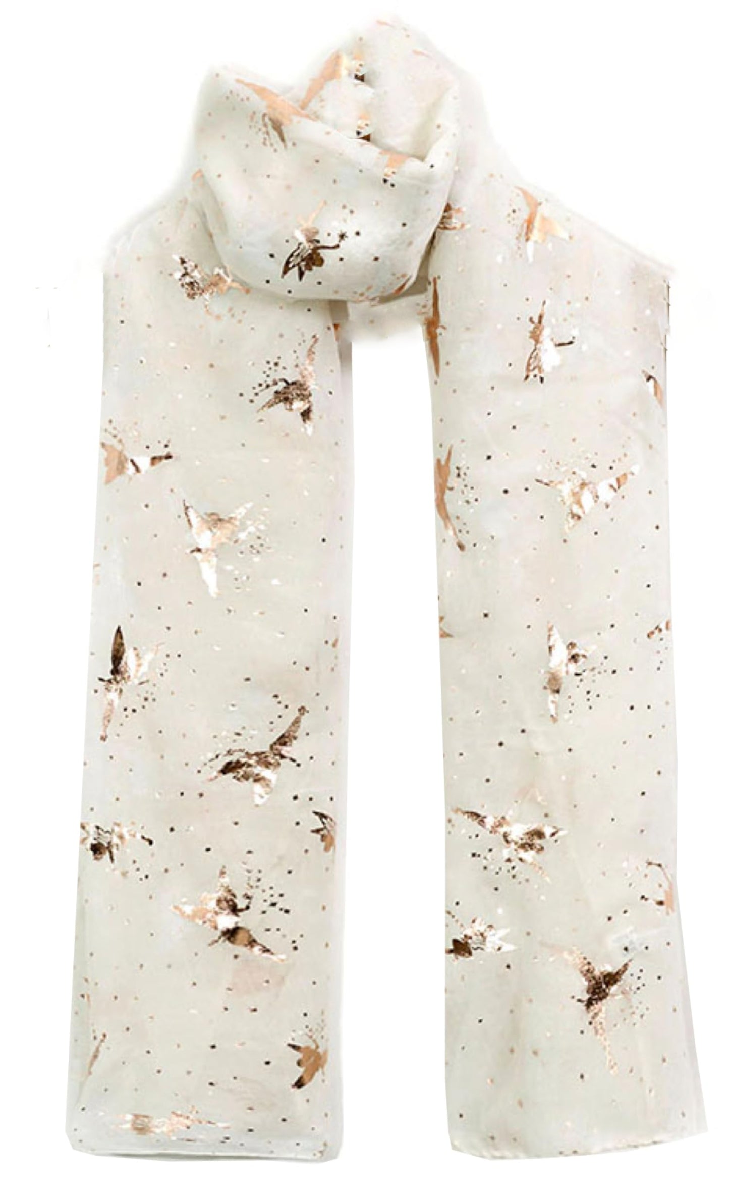 World of Shawls New Ladies Womens Glitter Foil Sparkle Print Scarf Scarves