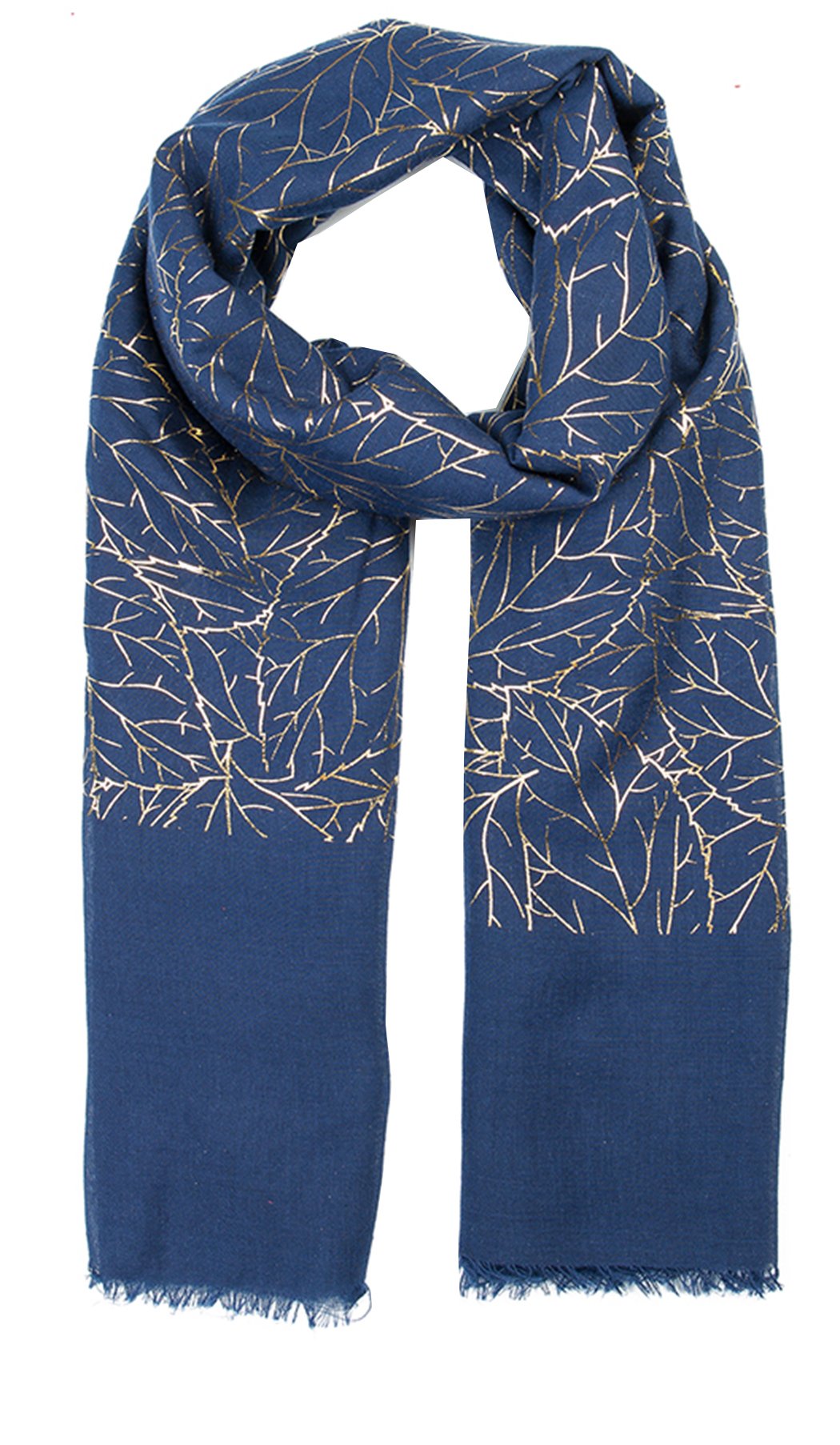 World of Shawls New Ladies Womens Glitter Foil Sparkle Print Scarf Scarves