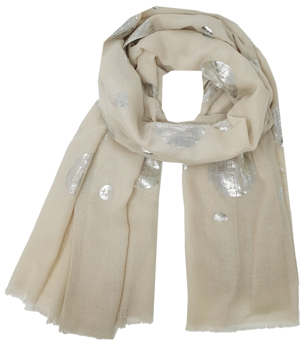 World of Shawls New Ladies Womens Glitter Foil Sparkle Print Scarf Scarves