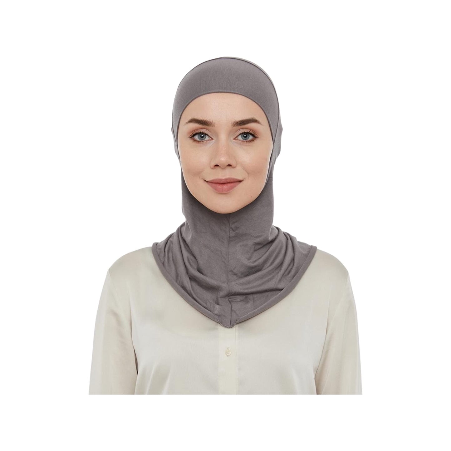World of Shawls Premium Stretchy Women Girls Ninja Hijab Under Scarf Cap Turban Bone Bonnet Islamic Neck Cover Muslim
