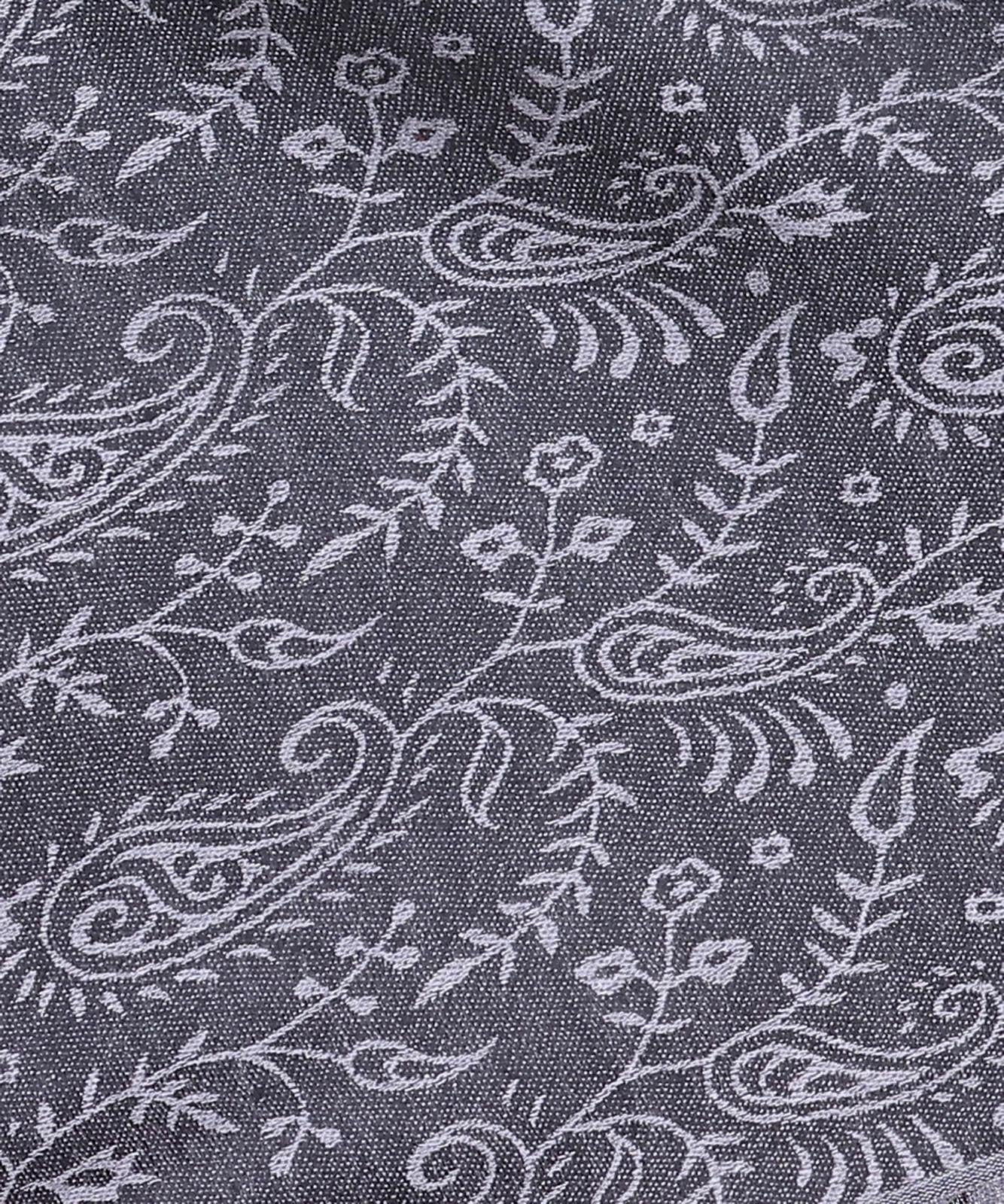 World of Shawls Reversible Paisley Design Pashmina Shawl for Women, 28x80 cm, Soft Warm Pashmina Blend