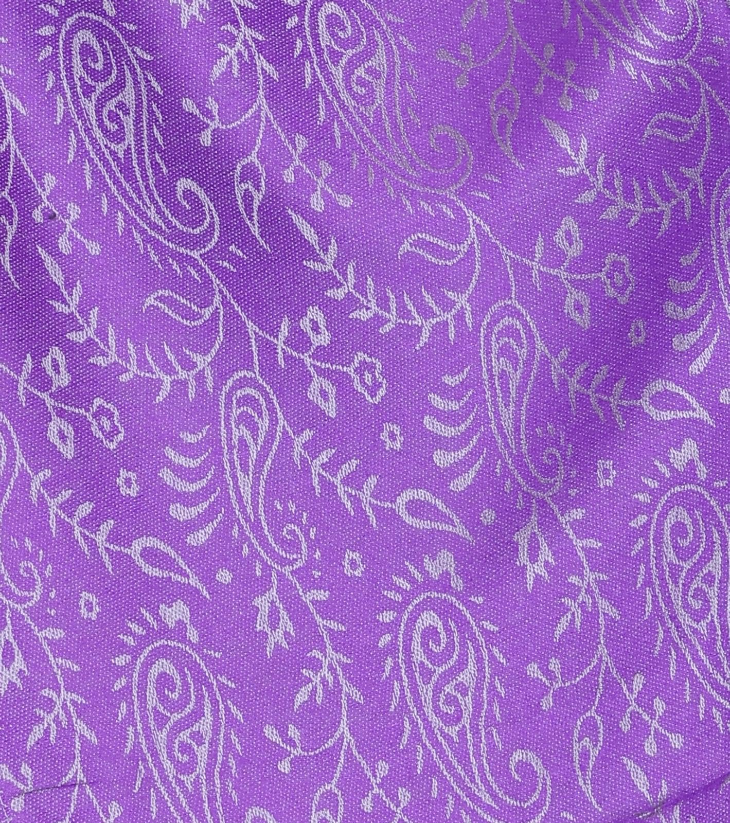 World of Shawls Reversible Paisley Design Pashmina Shawl for Women, 28x80 cm, Soft Warm Pashmina Blend