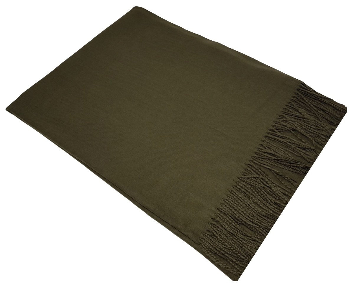 World of Shawls Winter Cashmere Feel Scarf Wrap Blanket Shawl Warm Soft Cozy