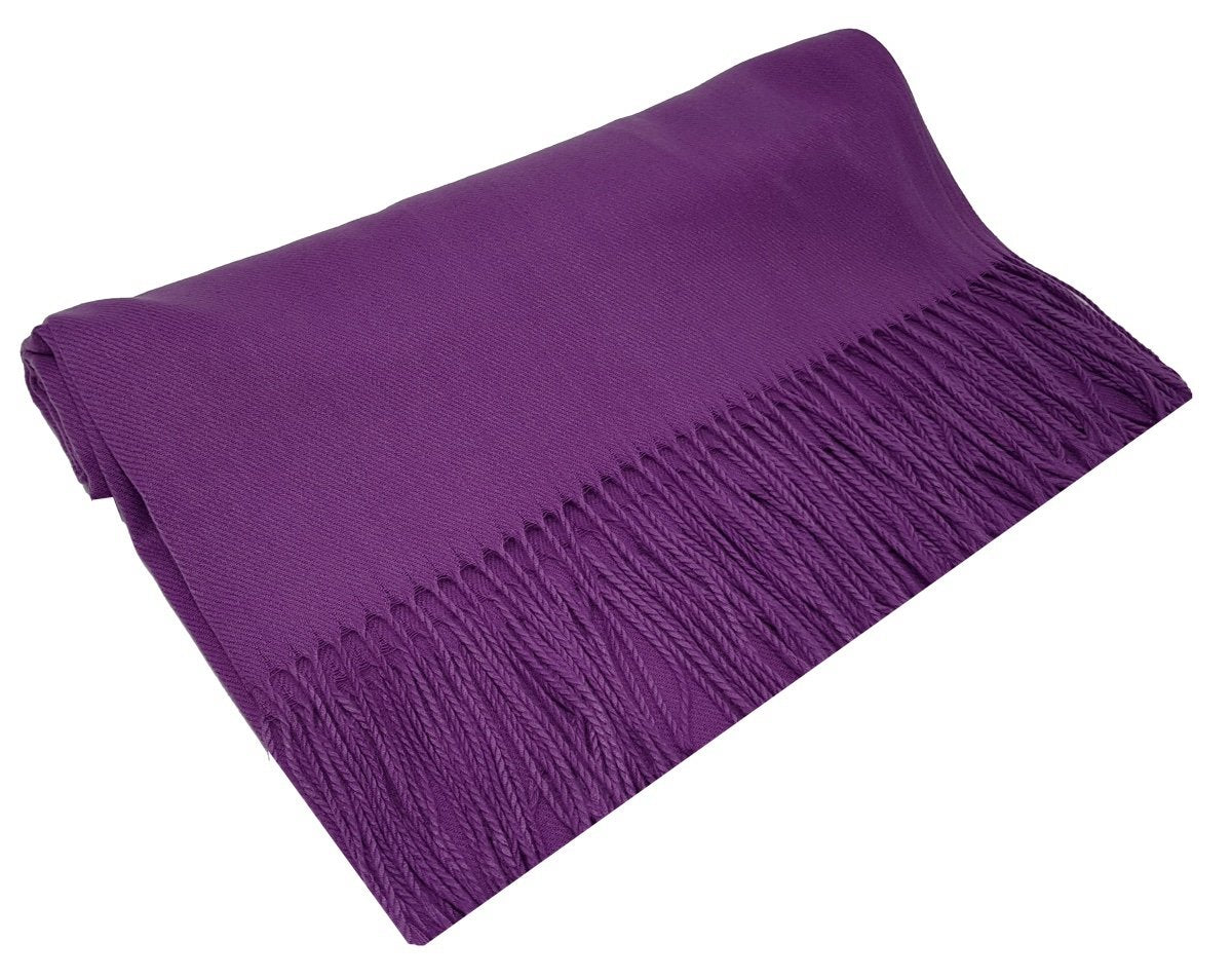 World of Shawls Winter Cashmere Feel Scarf Wrap Blanket Shawl Warm Soft Cozy