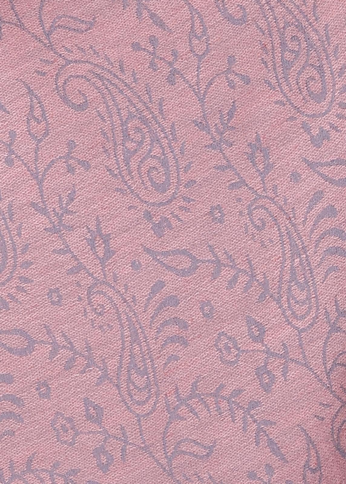 World of Shawls Reversible Paisley Design Pashmina Shawl for Women, 28x80 cm, Soft Warm Pashmina Blend