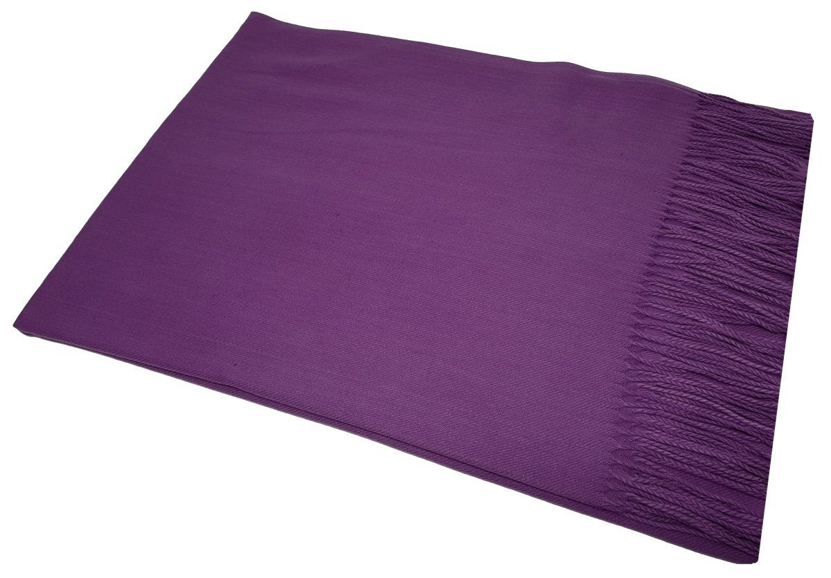 World of Shawls Winter Cashmere Feel Scarf Wrap Blanket Shawl Warm Soft Cozy