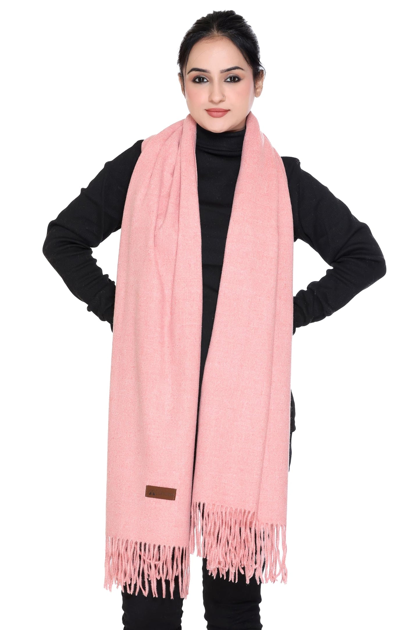 Women’s Cashmere Feel Scarf – Soft Pashmina Shawl & Wrap, Large, Lightweight & Warm, Elegant Winter Scarf for Travel, Weddings & Gifting