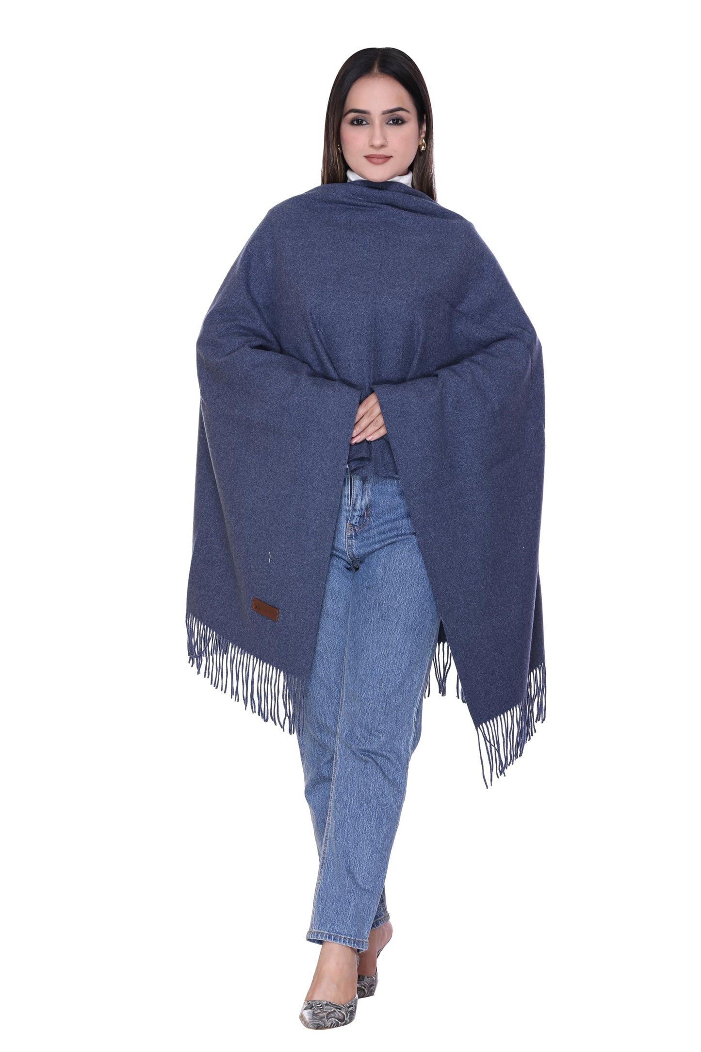 Women’s Cashmere Feel Scarf – Soft Pashmina Shawl & Wrap, Large, Lightweight & Warm, Elegant Winter Scarf for Travel, Weddings & Gifting