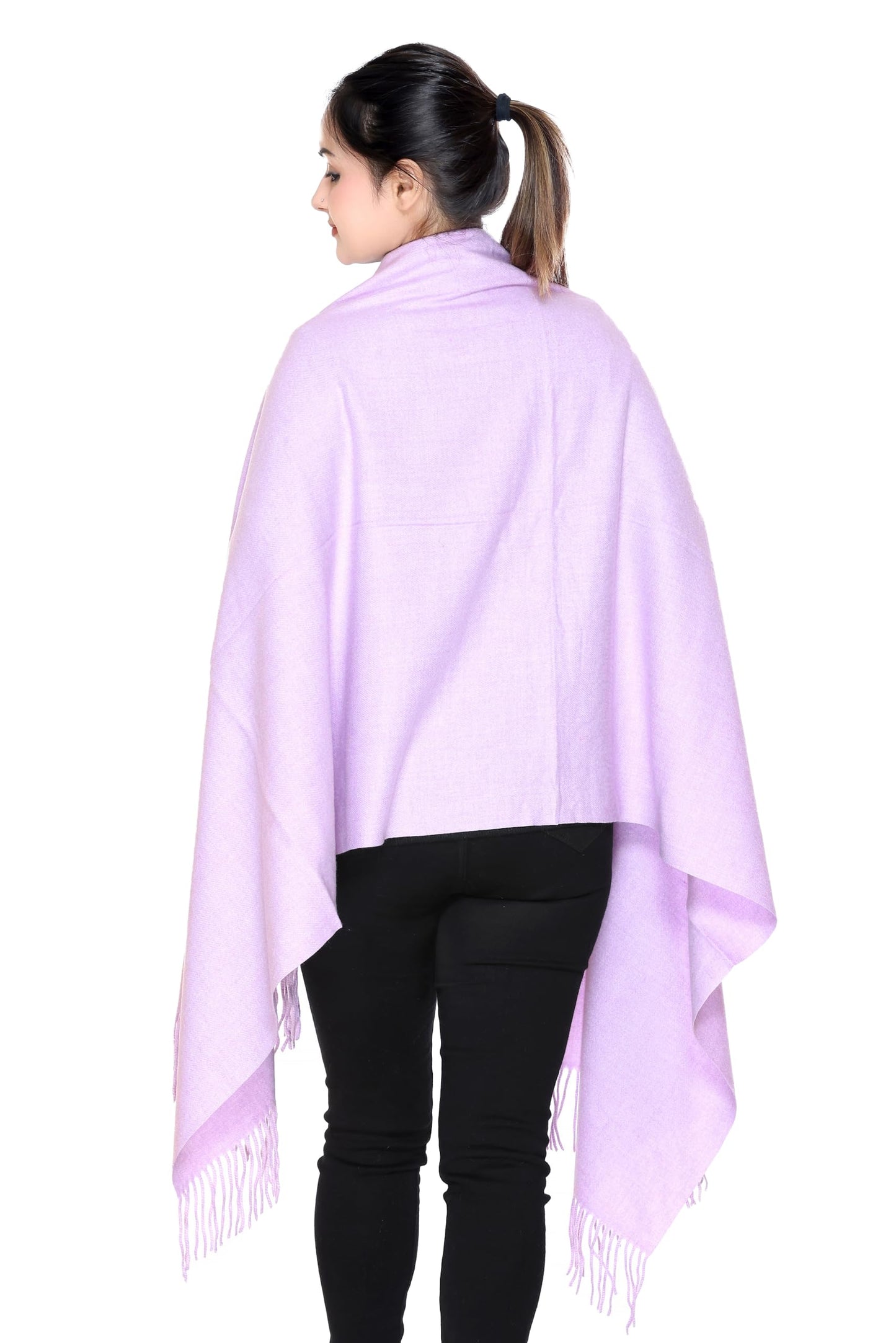 Women’s Cashmere Feel Scarf – Soft Pashmina Shawl & Wrap, Large, Lightweight & Warm, Elegant Winter Scarf for Travel, Weddings & Gifting