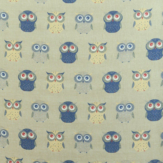 Owls Print Design All Season Lightweight Soft Scarves for Women (Light khaki)