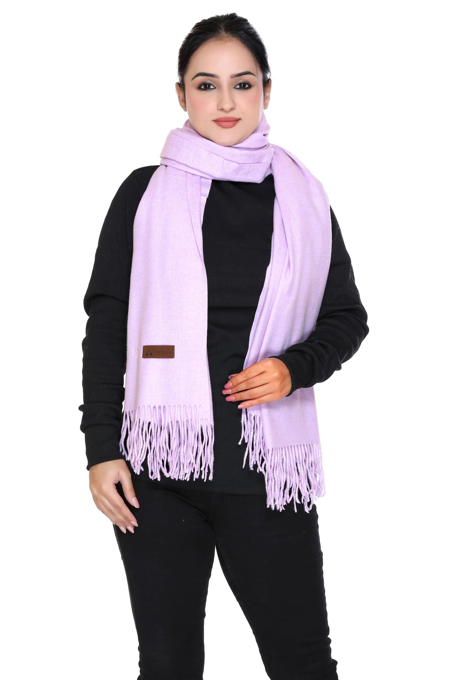 Women’s Cashmere Feel Scarf – Soft Pashmina Shawl & Wrap, Large, Lightweight & Warm, Elegant Winter Scarf for Travel, Weddings & Gifting